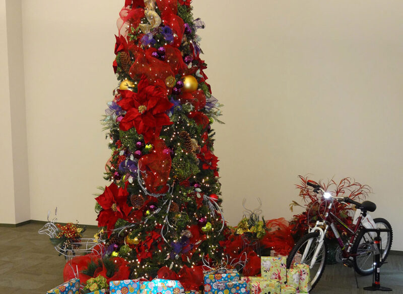 Employees Bring Cheer to Two Families through Empty Stocking Program
